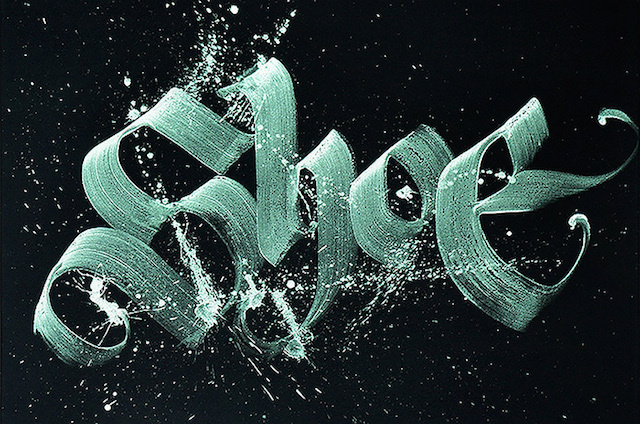 Calligraffiti by Niels Shoe Meulman – Fubiz™ #calligraphy #text #graffiti #calligraffiti #art #street #typography