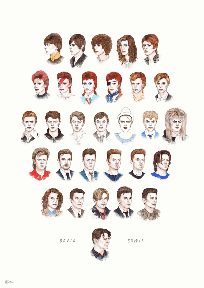Helen Green tribute to David Bowie