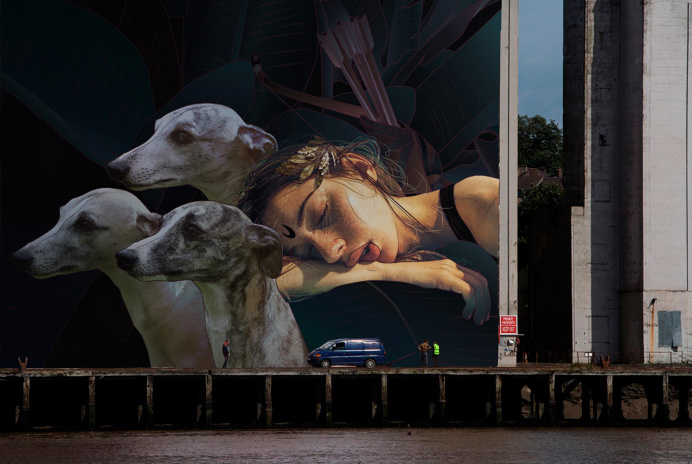 Sleeping Diana by Maria Umiewska