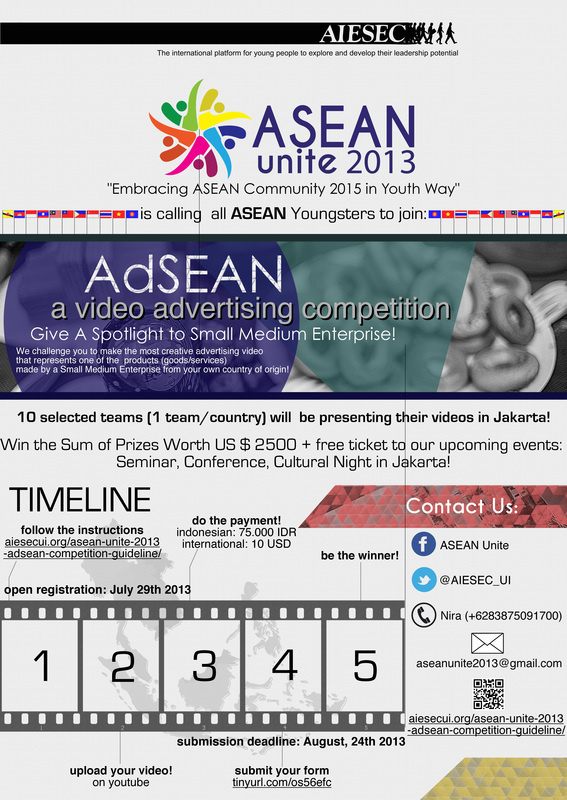 AdSEAN #adsean #competition #design #unite #video #poster #asean