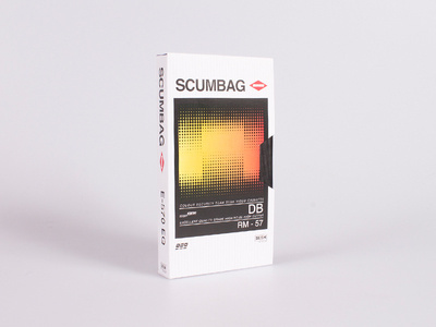 Scumbag / Roydon Misseldine #throwback #design #retro #cover #vhs