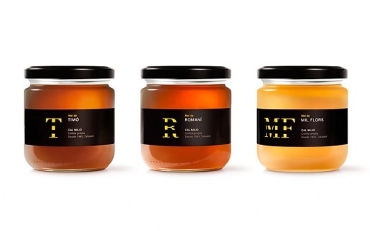Mel de Cal Milio ~ Simply Beautiful Spanish Honey #gold #letter #honey