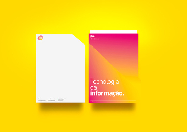 Plua® #diseo #white #branding #argentina #stationery #design #color #minimalism #black #pure #corporate #brand #identity #buenos #and #logo #helvetica #aires