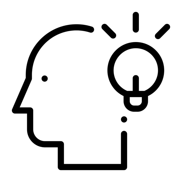 See more icon inspiration related to brain, idea, head, user, avatar, social, invention, ideas, electronics, light bulb and profile on Flaticon.