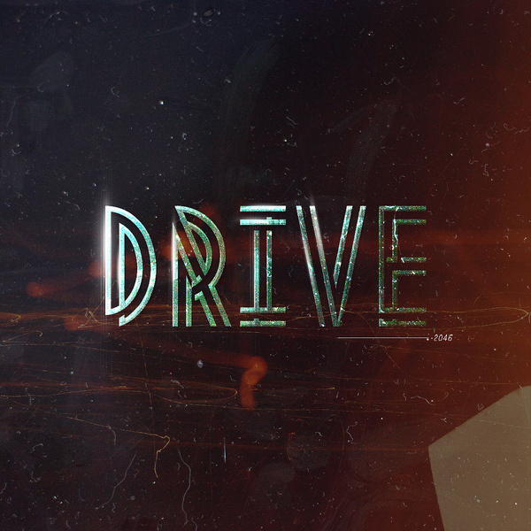 betype:DRIVE•2046 (by Warren Keefe) #typography