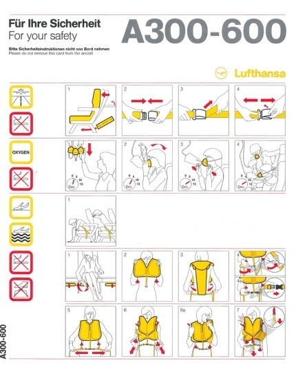 lufthansa_a300-600_1.jpg (JPEG Image, 800x986 pixels) #airplane #infographics #safety #manual #lufthansa
