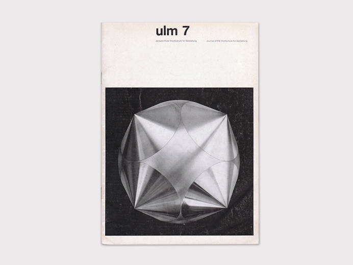 ulm 7 Journal of the Hochschule für Gestaltung, January 1963 via www.thisisdisplay.org