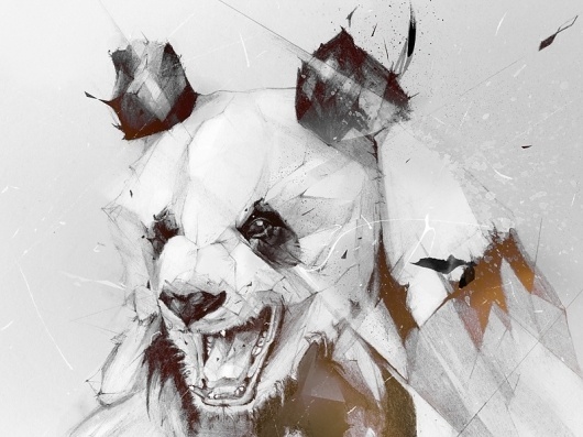 Alexis Marcou - Krop Creative Database #marcou #illustration #alexis #panda
