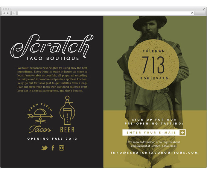 taco, website, fletcher