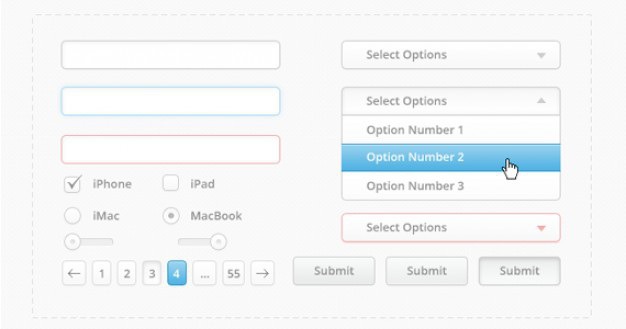 Clean user interface kit psd Free Psd. See more inspiration related to Blue, Text, Radio, Drop, User, Clean, Buttons, Psd, Switch, Interface, Checkbox, User interface, Down, Horizontal, Kit, Input, Pagination, Radio buttons, Text input and Drop down on Freepik.