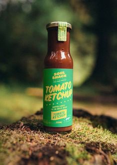Jerk Sauce Packaging - For Soul Shack we used reclaimed driftwood, oil drums and used zinc roofing as a large part of the brand identity. These experiential factors—burning pimento wood under a hot zinc roof, fresh herbs in tin cans—reinforced the realities of the island-style social eating culture that Longden enjoyed cooking for.