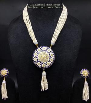 Pendant Set - gold diamond polki kundan meena jadau jewellery