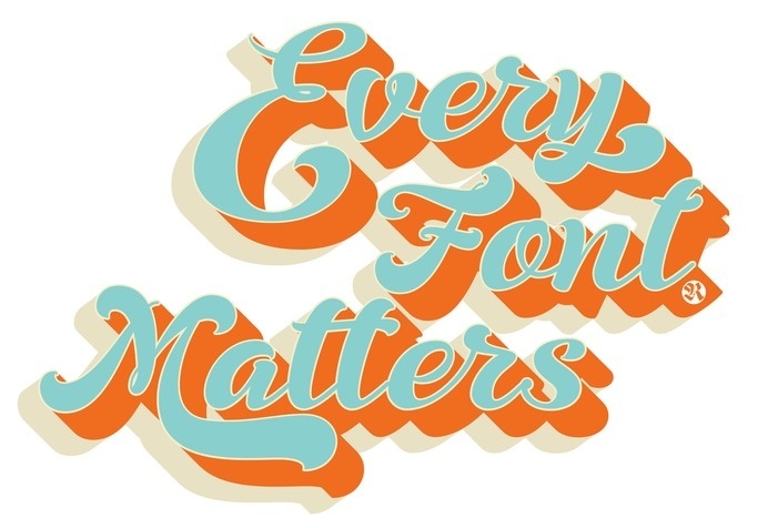 font-matters #calligraphy #lettering #fresh #brush #type