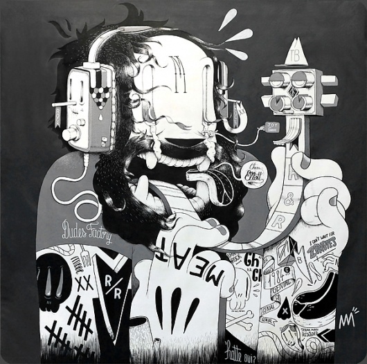 Dudes Factory & Mc Bess on the Behance Network #ass #mcbess #illustration #art #bad
