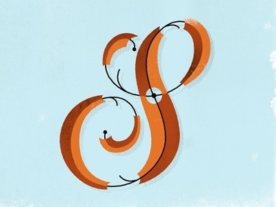 Dribbble - S Fight by Patrick Macomber #s #letter #illustration #typography