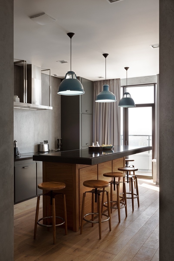 Skyline Loft by Sergey Makhno Architects / Kiev