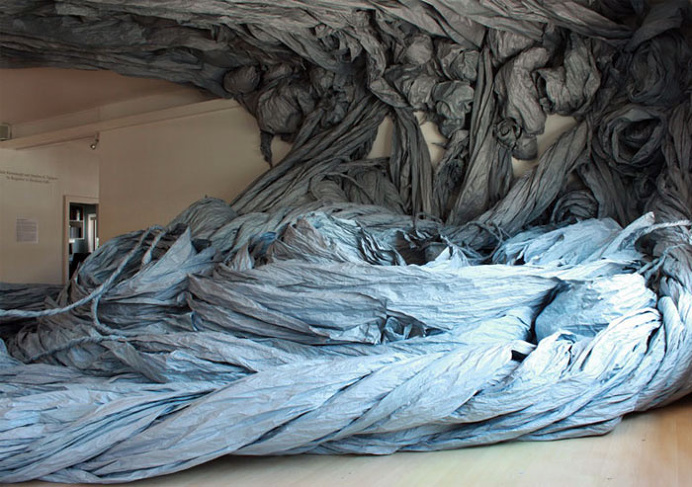 Giant Paper Installation