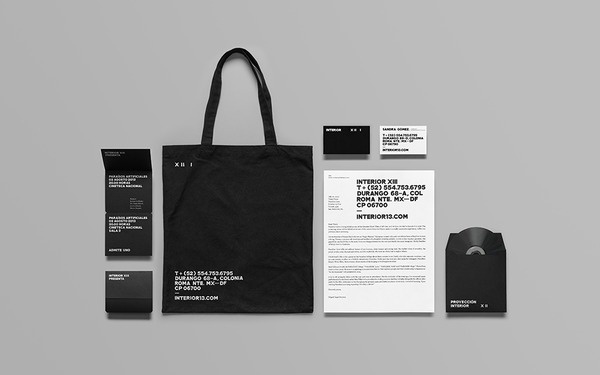 Anagrama | Interior XIII #overview #tote #business #card #print #letter #stationery