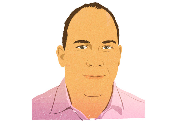 Institutional Investor Magazine #portrait #ilustration #vector