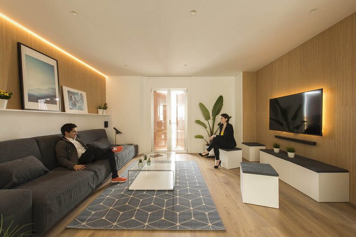 living room / Pablo Muñoz Payá Arquitectos