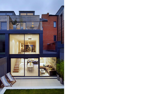 Double height family living / dining / kitchen - #architecture #design #interiordesign
