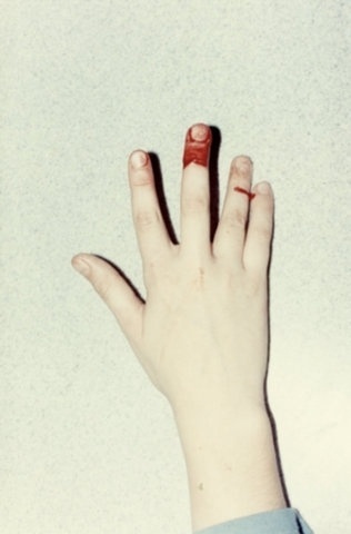 FFFFOUND! | la petite mort #blood #hand #fingers
