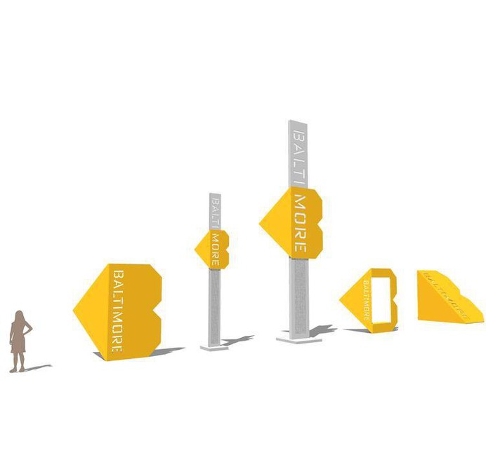 Wayfinding | Signage | Sign | Design | BALTIMORE WELCOME SIGNS