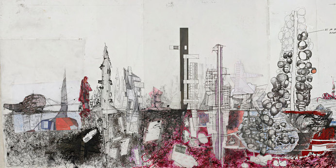Lukas Goebl City of Beautiful Bodies I – III #urban #graphic