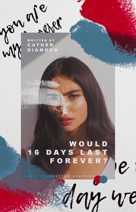 bliss bakery ; graphics. – book cover / would 16 days last forever?
