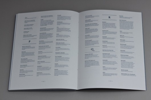 BLEU MARIN on the Behance Network #book #marin #poetry #bleu #blue #typography