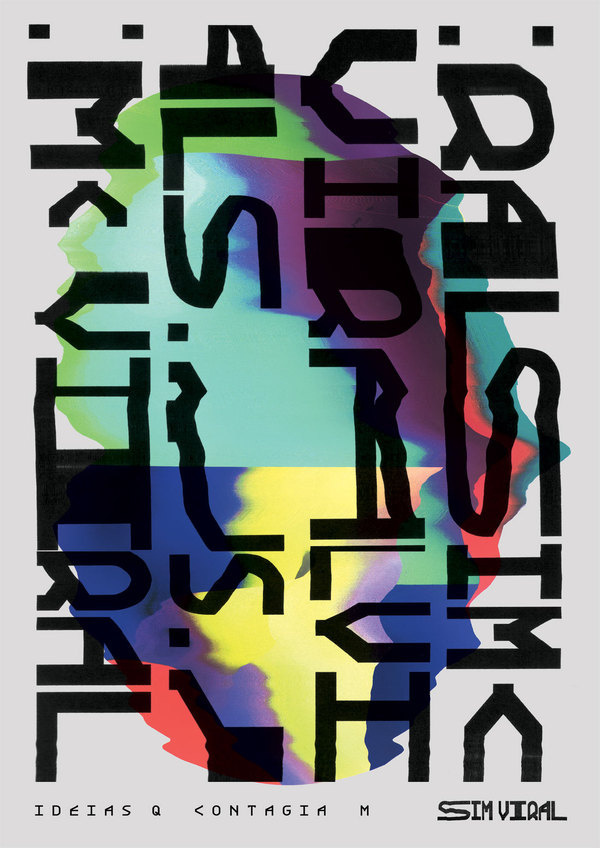 Estúdio Arnold | Sim Viral #print #colors #poster #type #scanner