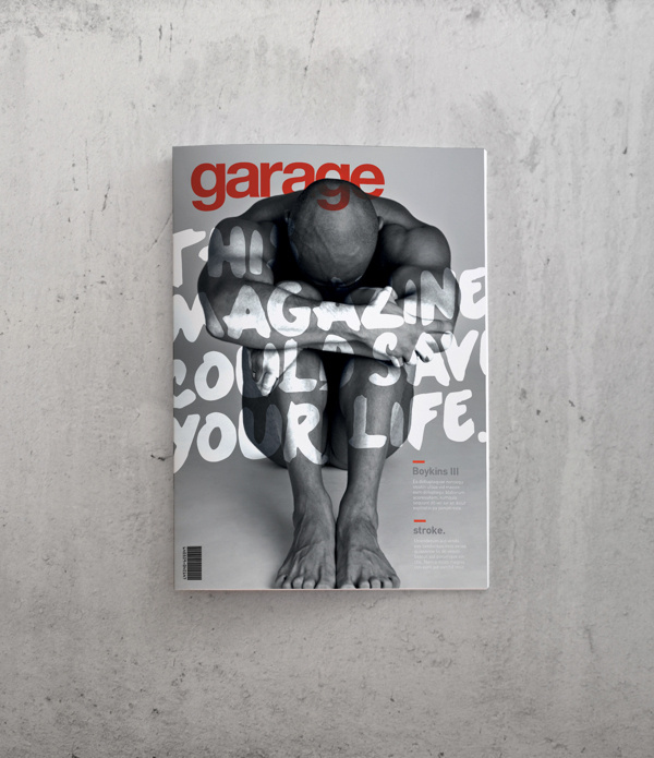 Garage #layout #editorial #magazine