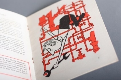 Javier Garcia » When not to DIY by Stan Fraydas #red #modern #typography #texture #illustration #mid #century #ephemera