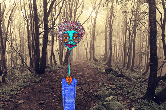 "Omar Rodriguez Lopez" by Molly Yllom #illustration #character #design