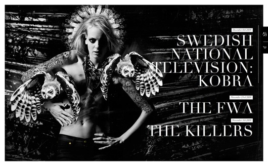 WANKEN - The Blog of Shelby White » Antisweden Fashion #serif #design #swedish #antisweden #webdesign #typography