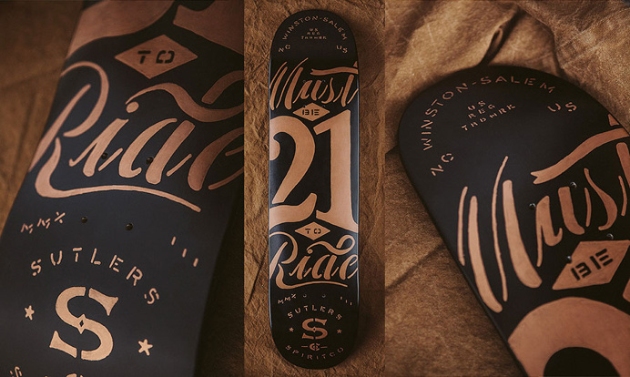 skate, skateboard, Device, black, copper, typography, Gin