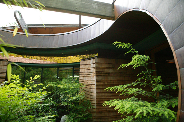 CJWHO ™ (Wilkinson Residence by Robert Harvey...) #house #tree #design #nature #photography #architecture #green
