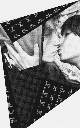 Festival Bo:m 2011, poster series – Sulki & Min #typographic #monocromatic #identity #poster