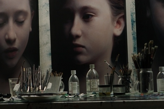 Gottfried Helnwein | WORKS | Mixed Media on Canvas | studio #painting #helnwein #studio #art