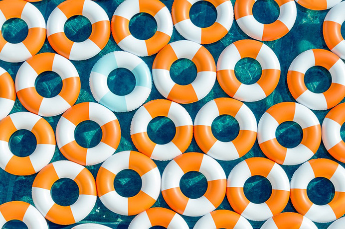 Poolside Mediterranean Series by Gray Malin