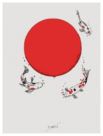 huebucket (Koi and Sun I will donate 100% of my profits of...) #sun #koi #japan #tsunami