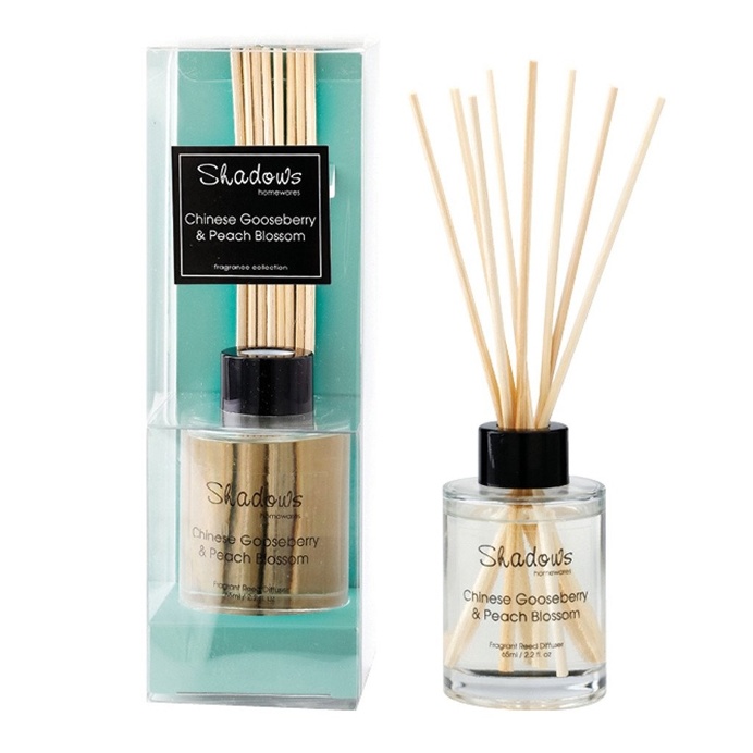 Mini Fragrant Reed Diffuser Gooseberry & Peach, 65ml