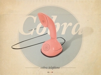 Hyperbear.be//v.2b #muted #graphic #photography #colors #telephone #cobra #typography