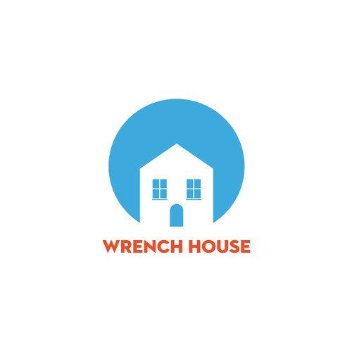 #logo #branding #identity #house #wrench
