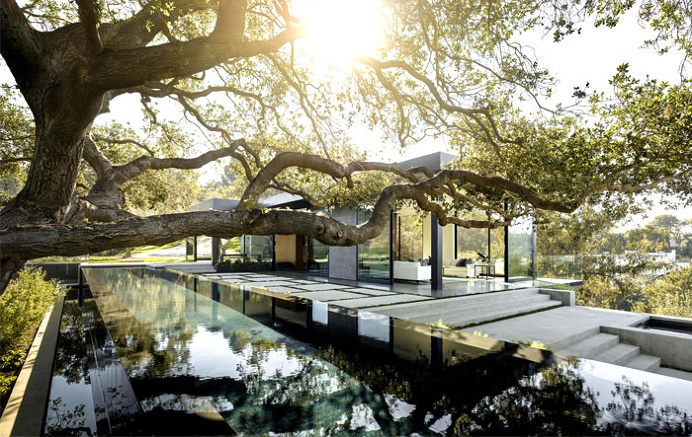 Oak Pass House – Contemporary Property Located in Beverly Hills - architecture, house, house design, dream home, #architecture