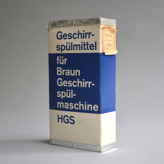dasprogramm shop: dishwasher detergent, ca 1965