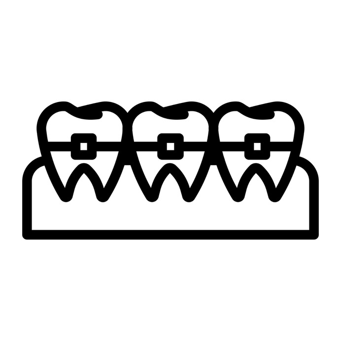 See more icon inspiration related to teeth, orthodontic, healthcare and medical and brackets on Flaticon.