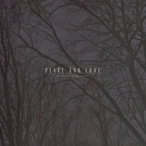 Grassland Records / Peace & Love 01 - ART IS WAR - by Jacob Fulton #tree #photo #jacob #photography #fulton #records #grassland #peace #dark #love #typography