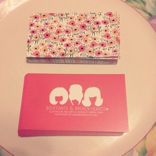 New business cards! #illustration #design #graphic #typography