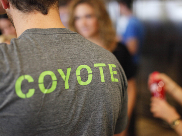 New Logo and Branding: Coyote #shirt